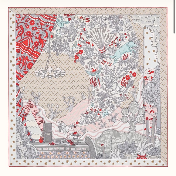 Hermes Accessories - *Sold* 100% Authentic Brand New Hermes 90 x 90 silk scarf - Le premier chant